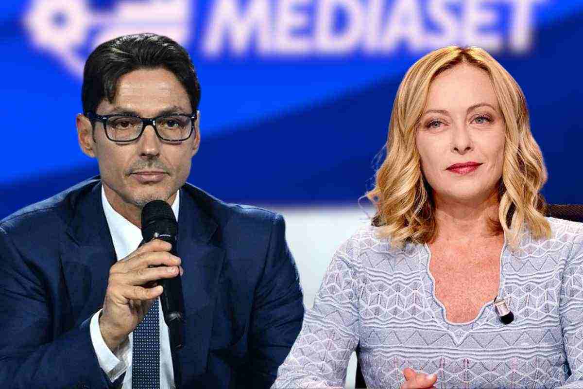 giorgia meloni contro mediaset