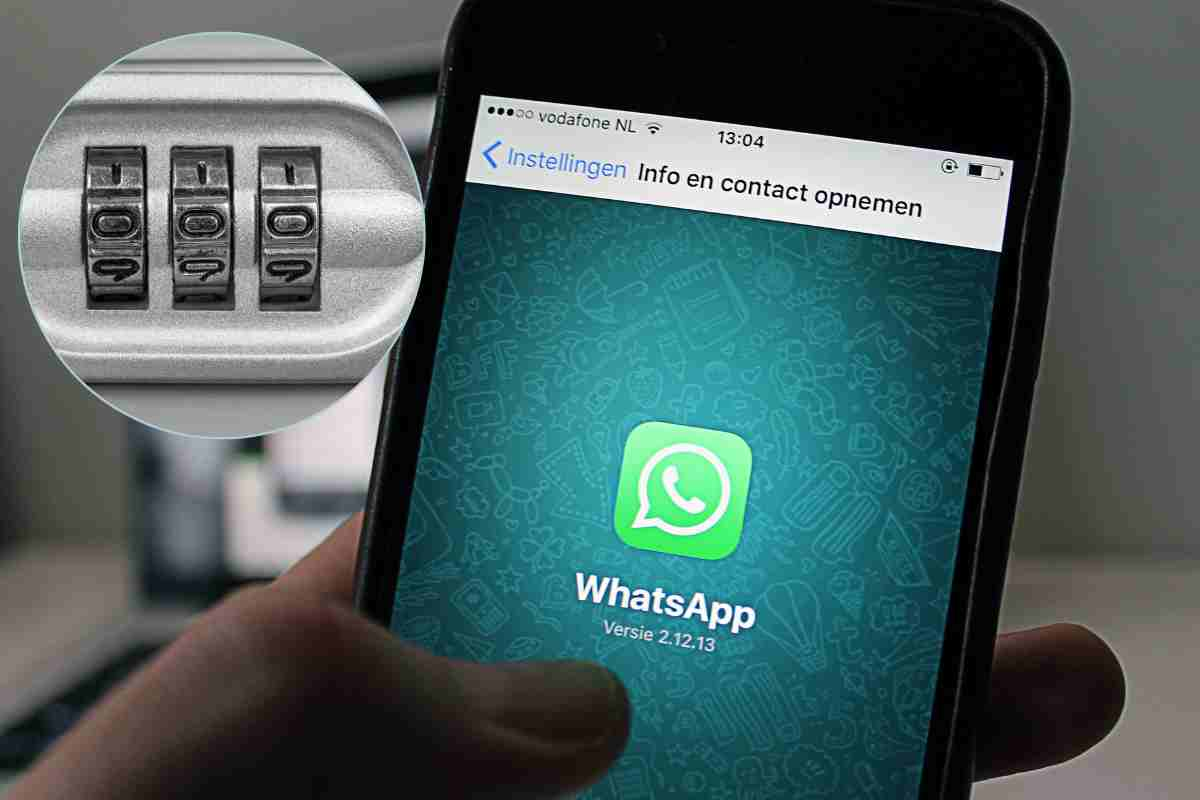 codice segreto whatsapp funzione lucchetto