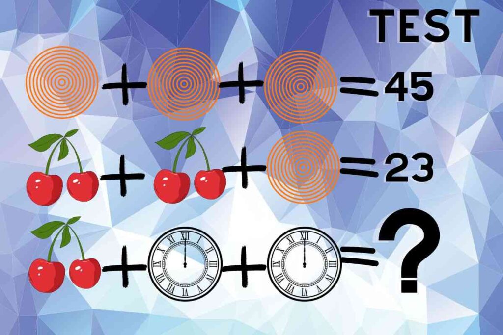 Risolvere il test matematico